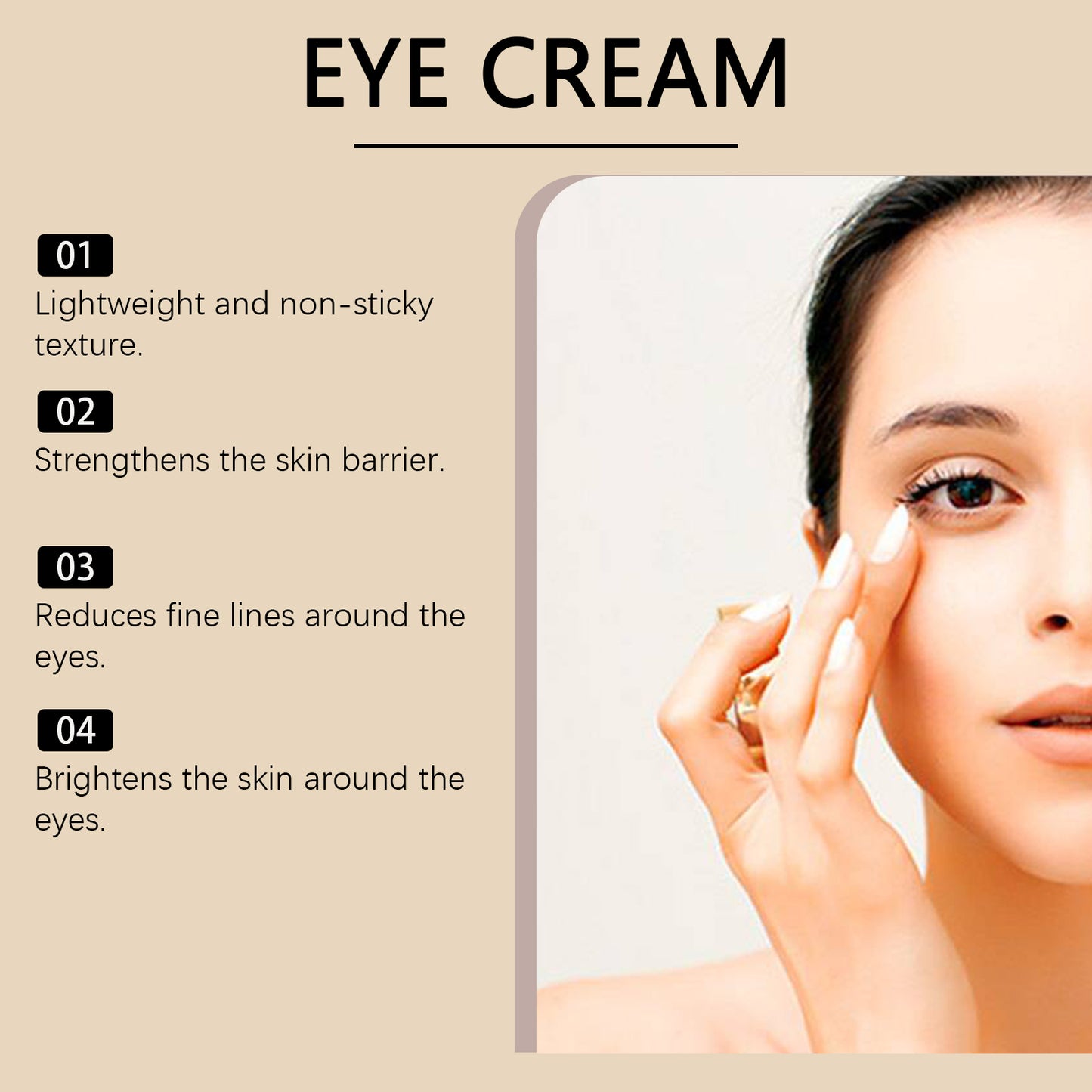 Hoygi Retinol Eye Cream: Fade Fine Lines, Nourish, Hydrate & Daily Care