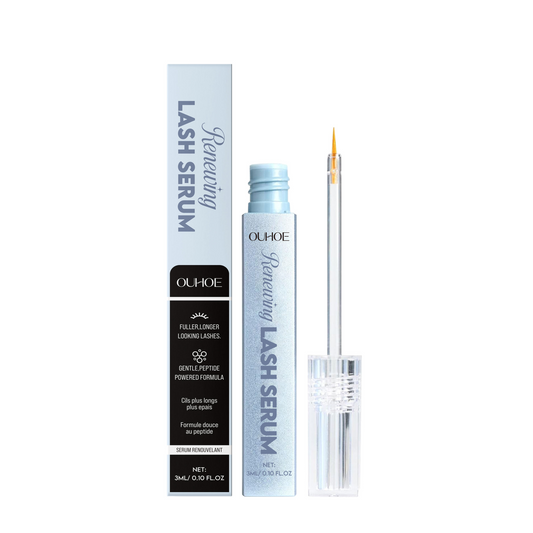 OUHOE Mascara Serum – Gentle, Nourishing, for Curled, Lengthened & Natural Lashes. Daily, Portable, Long-Wearing Lash Care