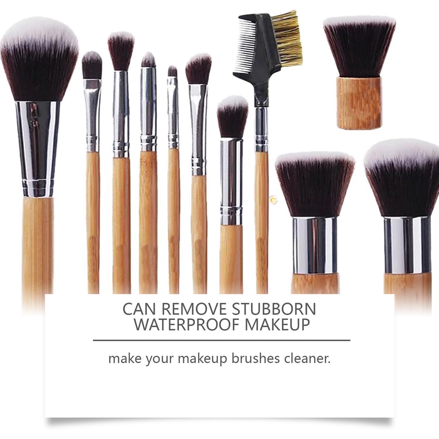 Eelhope Makeup Brush Cleaner – Removes cosmetic residues, for daily care, with mild ingredients, portable and easy to use.