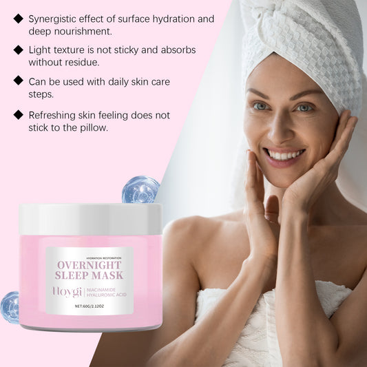 Hoygi Niacinamide Sleeping Moisturizing Mask – Night Care for Elastic, Smooth, Delicate & Hydrated Skin