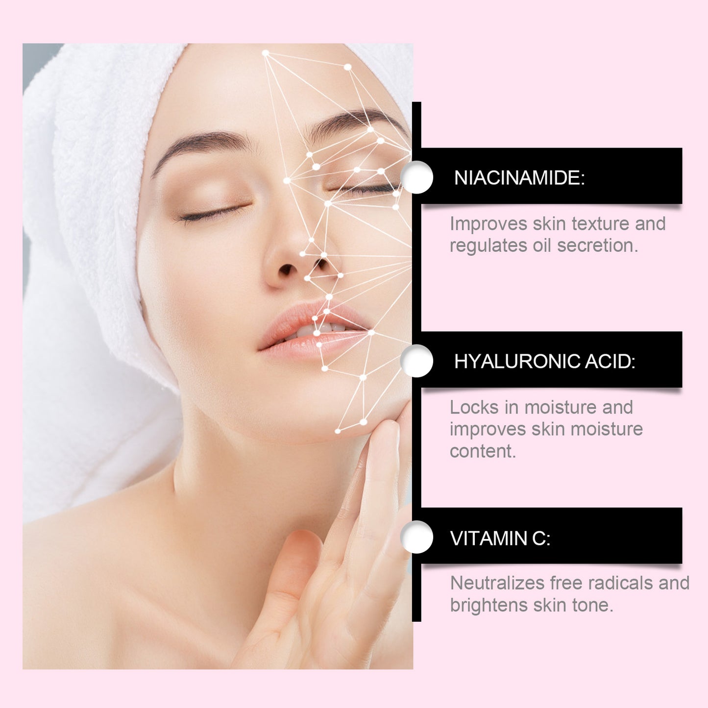 Hoygi Niacinamide Sleeping Moisturizing Mask – Night Care for Elastic, Smooth, Delicate & Hydrated Skin